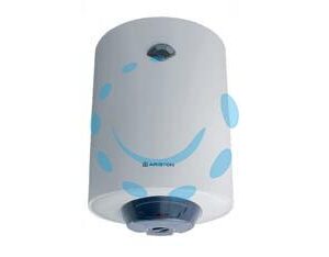 SCALDACQUA VERTICALE BLU R EVO 50 V EU3 - lt.49, dimensioni ø mm.450x573h. peso kg.16 - Marca ARISTON - Cod: 240840