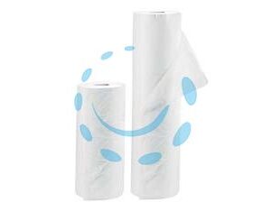 TELO TESSUTO TNT IN ROTOLI BIANCO GR.17 - cm.160h. rotolo da mt.20 peso gr.17/mq - Marca T-REX - Cod: 241472