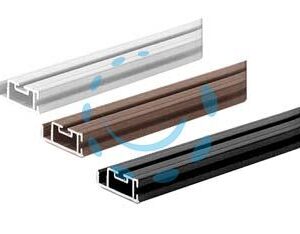 PROFILO IN ALLUMINIO PER ZANZARIERA LINEA B - cm.2.6x1x300 bianco RAL9010 - Marca SANGIORGIO - Cod: 241670