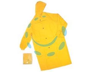 IMPERMEABILE CAPPOTTO IN PVC BISPALMATO PLP GIALLO - tg. M - Marca EXCEL - Cod: 262798