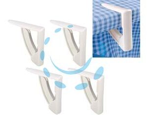 FERMATOVAGLIE A MOLLA  MULTIUSO "PRESTO" - blister pz.4 - Marca TESCOMA - Cod: 257756
