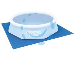 TAPPETO DI SOTTOFONDO QUADRO PER PISCINE "FAST SET" - cm.274x274, Kg.0,680 (art.58000) - Marca BESTWAY - Cod: 313858