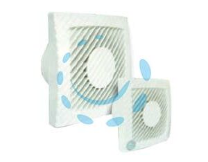 ASPIRATORE ELETTRICO DA PARETE ASSIALE 15W APERTURA FISSA - ø mm.100 di foro, portata aria 110mc/h, art:L100 - Marca LUX - Cod: 264327