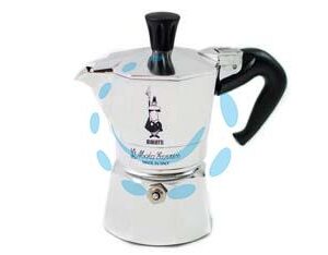 CAFFETTIERA MOKA EXPRESS RESTYLING - 1 tazza - Marca BIALETTI - Cod: 264426
