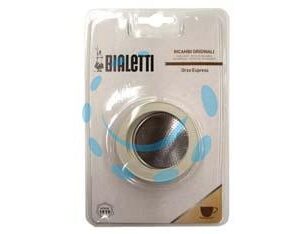 SET GUARNIZIONE + FILTRO PER CAFFETTIERA ORZO - 3/4 tazze - Marca BIALETTI - Cod: 264891