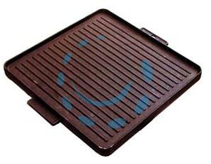 PIASTRA BISTECCHIERA PER FORNELLONE GAS - cm.39x39 - Marca - Cod: 268066