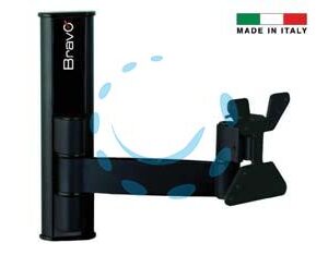 SUPPORTO TV LCD2 NERO 2 SNODI 10"- 30" PORTATA MAX KG.20  - Marca BRAVO - Cod: 269483