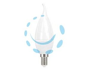 LAMPADA LED COLPO DI VENTO ONDA E14 - 6w - 3000°K calda - 470 lm -  37x138h - Marca CENTURY - Cod: 280037