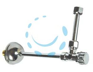 RUBINETTO PER CASSETTA WC CON DOPPIA CANNETTA - 3/8"x3/8" - Marca  - Cod: 284448