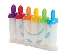 STAMPI PER GHIACCIOLI "BAMBINI" - supporto cm.12x16, nr.6 stampi h cm.12 - Marca TESCOMA - Cod: 286015