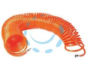 TUBO SPIRALE COMPRESORE ATTACCO RAP. MASCHIO PROF ITALIA + BAIONETTA - ø mm.6X8 mt.15 - Marca EXCEL - Cod: 286558
