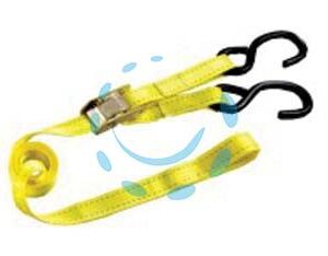 CINGHIA MM.25 CON GANCI A S E MORSETTO - mt.2 x mm.25h. - Marca EXCEL - Cod: 286794