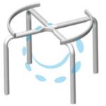 - ø cm.38x31h. - per fusti/botti da lt.30/50 - Cod: 292382 - 1 pz