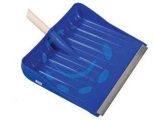 PALA IN POLIPROPILENE PER NEVE E GRANAGLIE BLU CON PROFILO ALLUMINIO - cm.45x38h, gr.1020 - Marca  - Cod: 292597