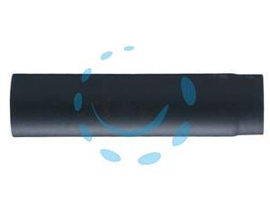 TUBO PLUS LIGHT PER STUFA NERO OPACO - ø cm.12x50, mm.0,7 - Marca SAVE - Cod: 293334