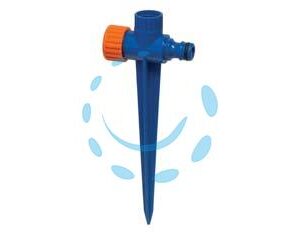 PUNTALE PASSANTE IN PLASTICA PER IRRIGATORE DA 1/2" CON INNESTO RAPIDO - in blister - Marca IL CAMPO - Cod: 295574