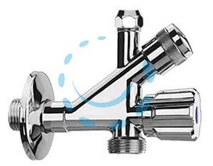 RUBINETTO COMBINATO LAVATRICE CON FILTRO - 1/2x3/4 ø mm.10 - Marca  - Cod: 296328