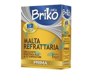 K2 LINEA BRIKO MALTA REFRATTARIA GRIGIA IN POLVERE - Kg.1 in scatola - Marca K2 - Cod: 296595
