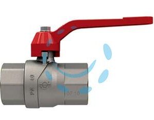 VALVOLA A SFERA F/F CON MANIGLIA A LEVA "EVOLUTION" - FF 1/2" - pressione esercizio 50 bar - Marca FIV - Cod: 304689