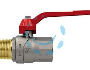 VALVOLA A SFERA M/F CON MANIGLIA  A LEVA "EVOLUTION" - MF 1/2" - pressione esercizio 50 bar - Marca FIV - Cod: 304757
