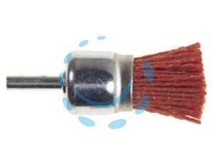 SPAZZOLE A PENNELLO IN NYLON ABRASIVO ARANCIO - ø mm.25 codolo mm.6 grana 80 PG 497.45 - Marca PG - Cod: 307284