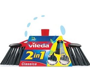 SCOPA DOMESTICA DOPPIO ANGOLO 2 IN 1 - Marca VILEDA - Cod: 309479