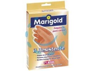 GUANTI DOMESTICI RESISTENTI MARIGOLD - misura 6,5 - Marca VILEDA - Cod: 309585