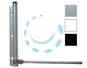 CHIUDIPORTA A MOLLA ART.88 - colore argento - Marca IBFM - Cod: 310840