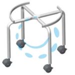 - ø cm.32x31h. - per fusti da lt.30 - Cod: 311854 - 1 pz