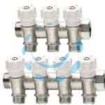 - MM 3/4" - 3 derivazioni M 1/2" - Cod: 312226 - 4 pz