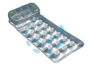 MATERASSINO 18 BUCHI "GREY" - cm.188x71 - peso kg.1,35 (58894) - Marca INTEX - Cod: 313520