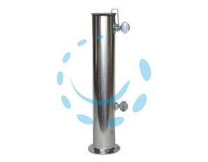 TUBO IN FERRO ZINCATO PER BASE OMBRELLONE - ø mm.55 - Marca  - Cod: 314411