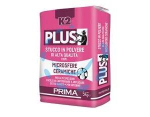 K2 PLUS STUCCO IN POLVERE CON MICROSFERE IN SACCO - Kg.5 - Marca K2 - Cod: 315524
