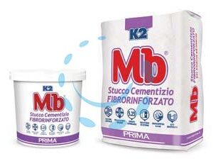 K2 MB RASANTE STUCCO IN POLVERE CEMENTIZIO FIBRATO - Kg.1 in barattolo - Marca K2 - Cod: 315548