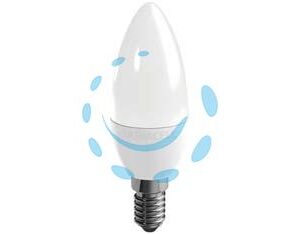 LAMPADA LED OLIVA OPALE E14 - 3w - E14 - 2700°K calda - 250 lm - 180° - Marca DURACELL - MAXIMUS - Cod: 315968