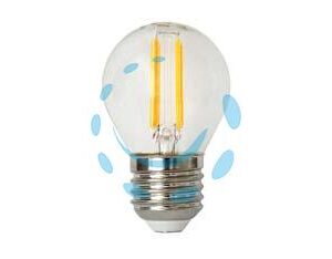LAMPADA FILO LED SFERA CHIARA E27 - 4w - E27 - 2700°K calda - 470 lm - 320° - Marca DURACELL LIGHTING - Cod: 316064