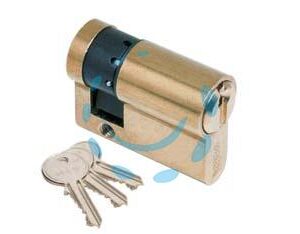 MEZZO CILINDRO A INFILARE SAGOMATO "F5" 820 - mm.40 (30+10) (8209301074) - Marca ISEO - Cod: 321631