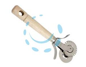 ROTELLA TAGLIA PASTA DOPPIO IN ACCIAIO INOX  - Marca CALDER - Cod: 322966
