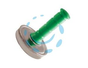 BATTICARNE IN ACCIAIO INOX GR.500 - ø cm.8 lunghezza cm.11 - Marca CALDER - Cod: 323147