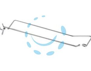 GANCI  A 1 FILO CON PORTAPREZZI PER PANNELLI FORATI - ø mm.3,8x5x200 l. - Marca  - Cod: 323253