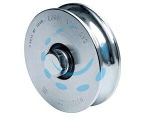 RUOTA CANCELLI GOLA SEMITONDA ART.315 - mm.120x28 - Marca COMUNELLO - Cod: 325240