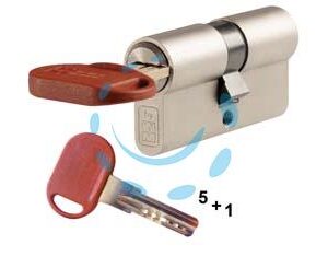 CILINDRO EUROPEO SAGOMATO "PROJECT" - mm.77 decentrato (31x46) - Marca MOTTURA - Cod: 328715