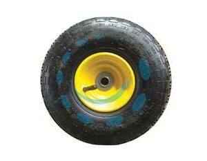 RUOTA PER CARRELLO CRUK FORO 16 CERCHIO METALLO - ø mm.250x80 foro mm.16 - Marca IL CAMPO - Cod: 329071