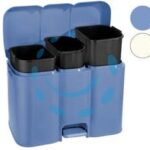 - cm.58,5x32x41,5h. lt.13+8+13 azzurra - Cod: 330800 - 4 pz