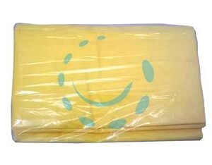 SACCO GIALLO LAVANDERIA - cm.60+28x115 gr.150 - Marca CP - Cod: 331555