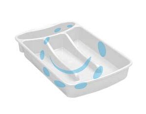 PORTAPOSATE 4 POSTI LINEA PRIMAVERA IN POLIPROPILENE COLORE BIANCO - cm.18x31x4,5h. - Marca STEFANPLAST - Cod: 333887