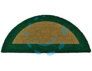 ZERBINO ECOCO SEMICERCHIO CM.40X80 VERDE SPESSORE MM.18 - cm.40x80, spessore mm.18 - Marca - Cod: 336123