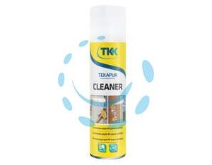 PULITORE SOLVENTE PER SCHIUMA POLIURETANICA TEKAPUR CLEANER - ml.500 in bomboletta spray - Marca TKK - Cod: 341653