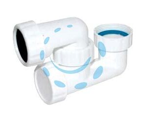SIFONE RIBASSATO PER VASCA 1"1/2 - 1"1/2 - Marca  - Cod: 343275