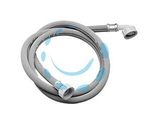 TUBO CARICO PER LAVATRICE CON CURVA - attacco FF 3/4 cm.100 - Marca  - Cod: 348485